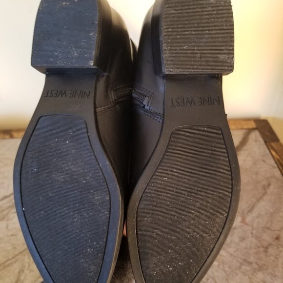 Nine West Diablo leather knee high boots 8.5 - Picture 7 of 11